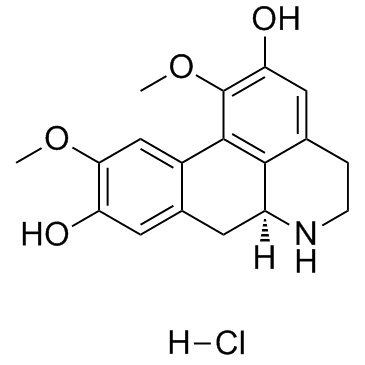 Laurolitsine hydrochloride ((+)-Norboldine hydrochloride) Chemical Structure