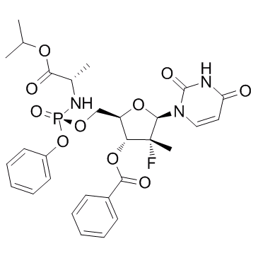 Sofosbuvir impurity H 化学構造