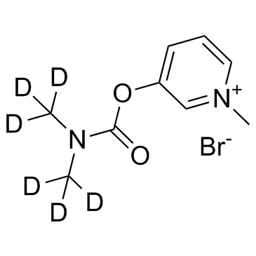 Pyridostigmine D6 bromide  Chemical Structure