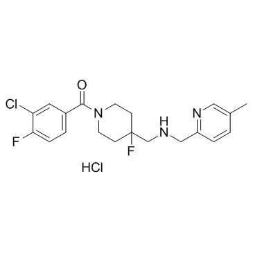 Befiradol hydrochloride (NLX-112 (hydrochloride)) Chemical Structure