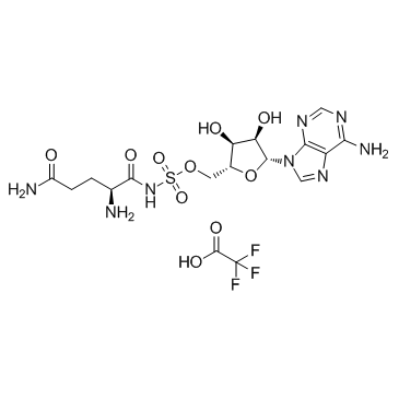Gln-AMS TFA  Chemical Structure
