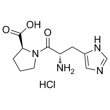 His-Pro hydrochloride Chemical Structure