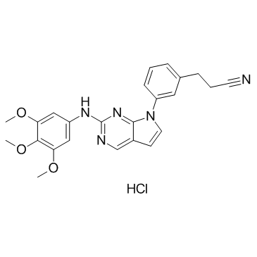 Casein Kinase II Inhibitor IV Hydrochloride  Chemical Structure