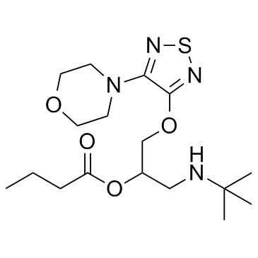 (RS)-Butyryltimolol  Chemical Structure