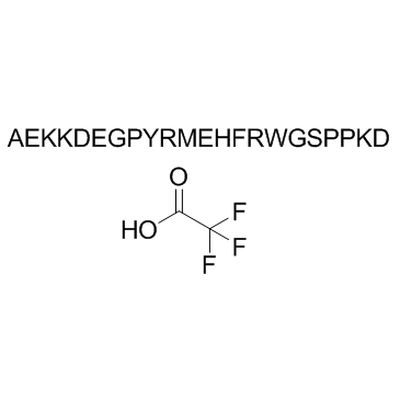 β-Melanocyte Stimulating Hormone (MSH), human TFA (Beta-MSH (1-22) (human) (TFA)) Chemical Structure