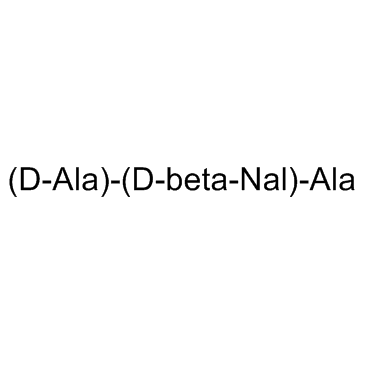 GHRP-2 metabolite 1 ((D-Ala)-(D-beta-Nal)-Ala) Chemical Structure