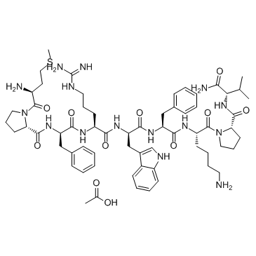 Nonapeptide-1 acetate salt (Melanostatine-5 acetate salt) Chemical Structure
