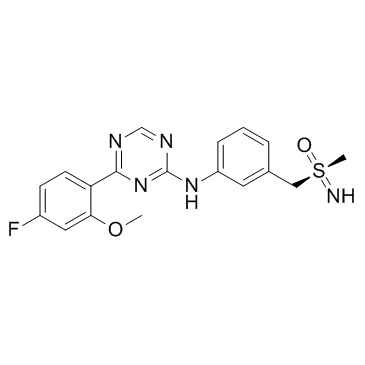 Atuveciclib S-Enantiomer (BAY-1143572 S-Enantiomer) Chemische Struktur