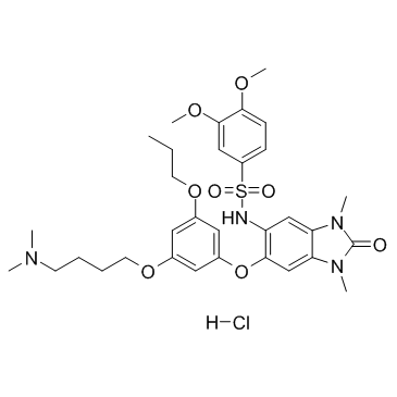 IACS-9571 Hydrochloride (ASIS-P040 Hydrochloride) 化学構造