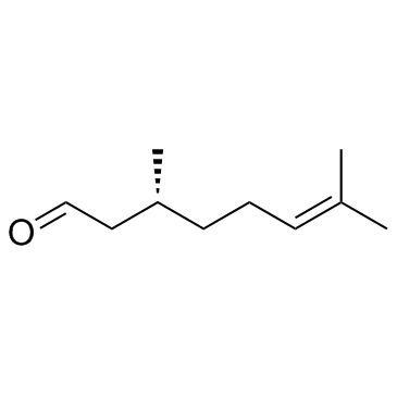 (R)-(+)-Citronellal  Chemical Structure