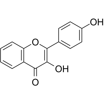 3,4'-Dihydroxyflavone 化学構造