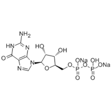 Guanosine 5'-diphosphate disodium salt  Chemical Structure