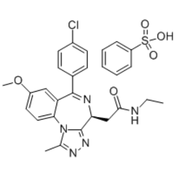 Molibresib besylate Chemical Structure