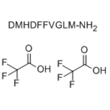 Neurokinin B TFA 化学構造