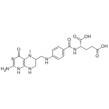5-Methyltetrahydrofolic acid  Chemical Structure