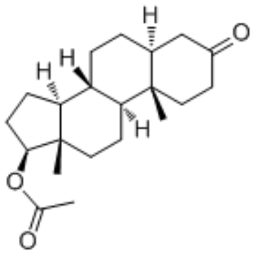 Androstanolone acetate التركيب الكيميائي