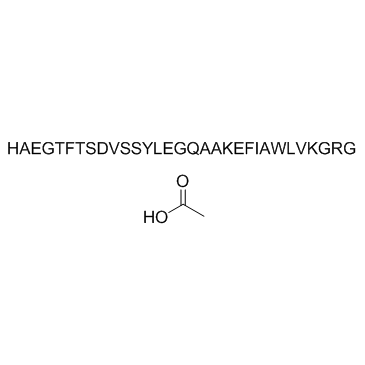 GLP-1(7-37) acetate Chemische Struktur