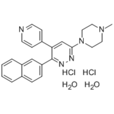 MW-150 dihydrochloride dihydrate التركيب الكيميائي