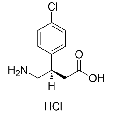 (R)-Baclofen hydrochloride  Chemical Structure