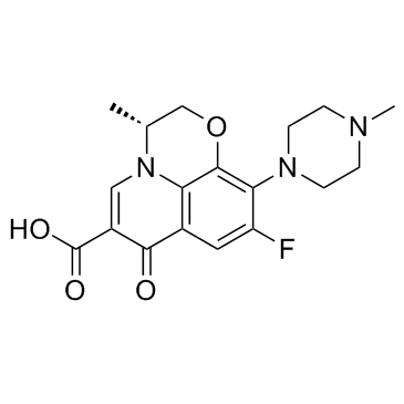 (R)-Ofloxacin  Chemical Structure