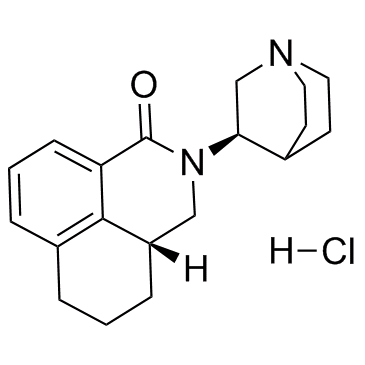 (R,R)-Palonosetron Hydrochloride 化学構造