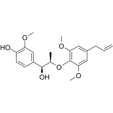 (rel)-Myrislignan  Chemical Structure