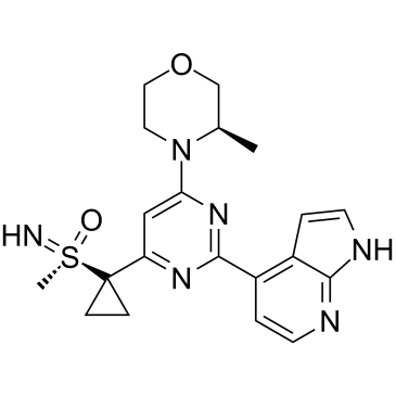 (S)-Ceralasertib Chemische Struktur