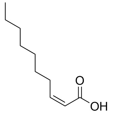 (Z)-2-decenoic acid  Chemical Structure