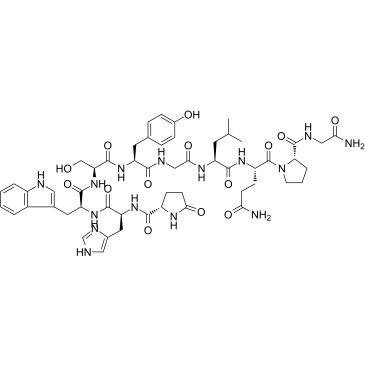 [Gln8]-C517 (LH-RH), chicken Chemical Structure
