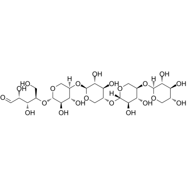 1,4-b-D-Xylopentaose Chemische Struktur