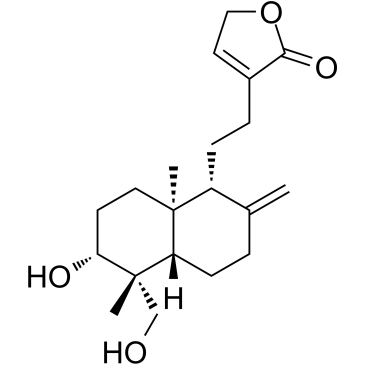 14-Deoxyandrographolide  Chemical Structure