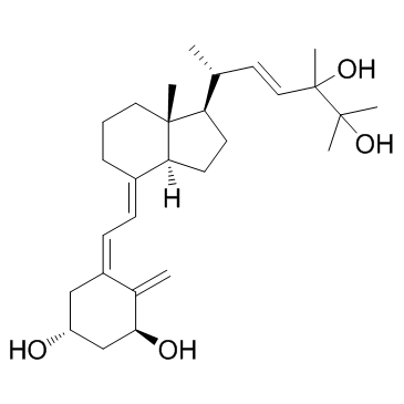 1alpha, 24, 25-Trihydroxy VD2 Chemische Struktur