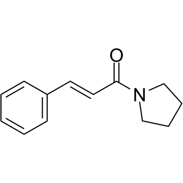 1-Cinnamoylpyrrolidine  Chemical Structure