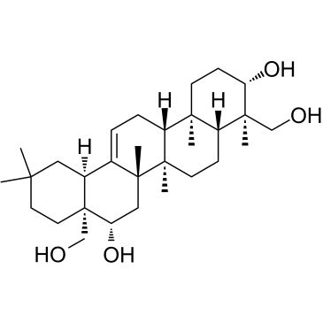 23-Hydroxylongispinogenin Chemische Struktur