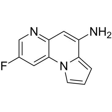2-Fluoropyrrolo[1,2-a][1,5]naphthyridin-6-amine Chemical Structure