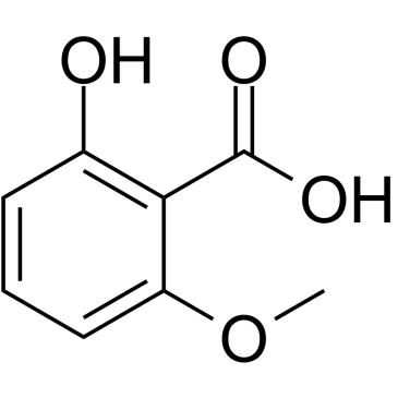 2-Hydroxy-6-methoxybenzoic acid  Chemical Structure