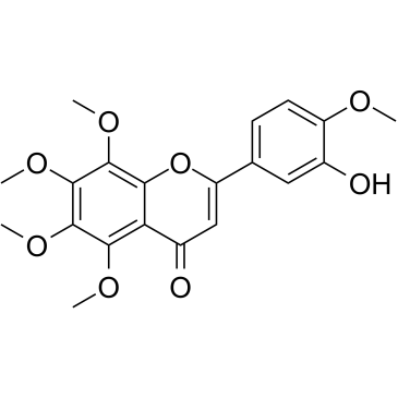 3'-Demethylnobiletin التركيب الكيميائي