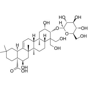 3-O-Beta-D-Glucopyranosylplatycodigenin Chemische Struktur