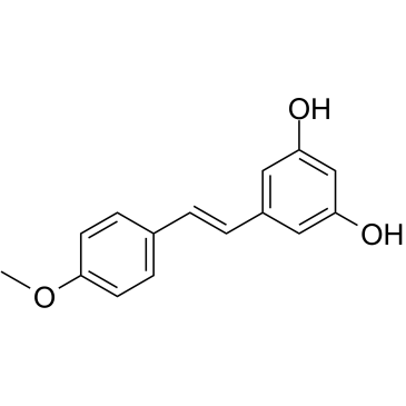 4'-Methoxyresveratrol التركيب الكيميائي