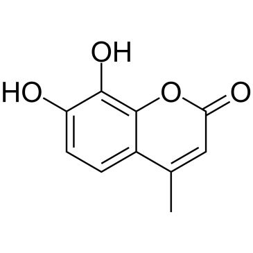 4-Methyldaphnetin Chemische Struktur