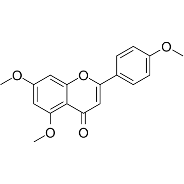 5,7,4'-Trimethoxyflavone  Chemical Structure