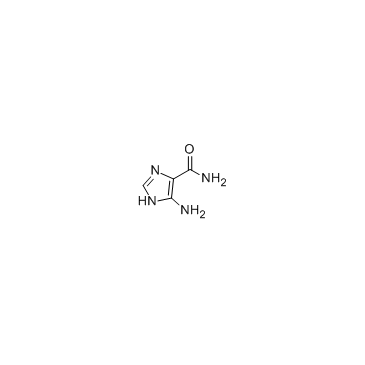 5-Amino-3H-imidazole-4-Carboxamide 化学構造