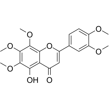 5-O-Demethylnobiletin التركيب الكيميائي