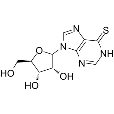 6-Thioinosine 化学構造
