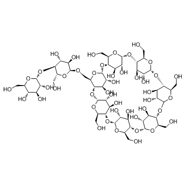 6-O-α-Maltosyl-β-cyclodextrin  Chemical Structure