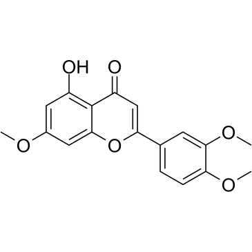 7,3',4'-Tri-O-methylluteolin Chemische Struktur