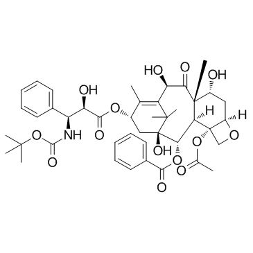 7-Epi-docetaxel 化学構造