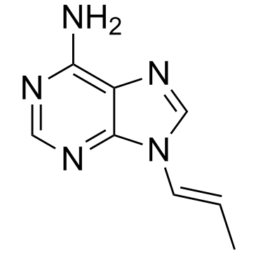 9-Propenyladenine Chemische Struktur