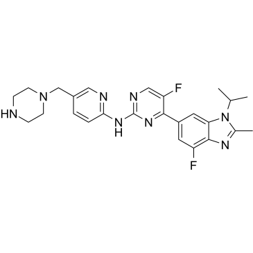 Abemaciclib Metabolites M2 化学構造