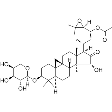 Acetylshengmanol Arabinoside  Chemical Structure